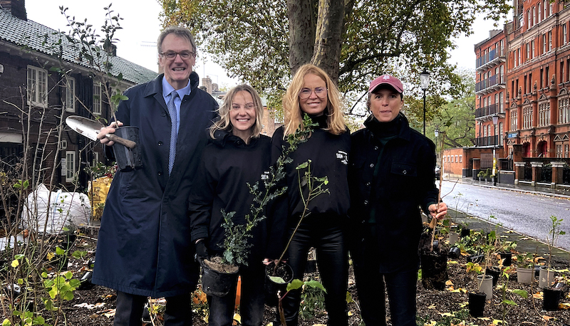 Louis Vuitton, Cadogan, Moët And Chandon And Sugi Partner Together On Second Rewilding Project In Chelsea, London – Serenity Forest 2 SUGi GROUP 2